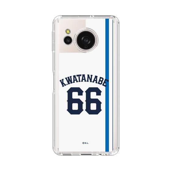 スリムプロテクションケース［ 埼玉西武ライオンズ- #66 WATANABE - ホーム ］