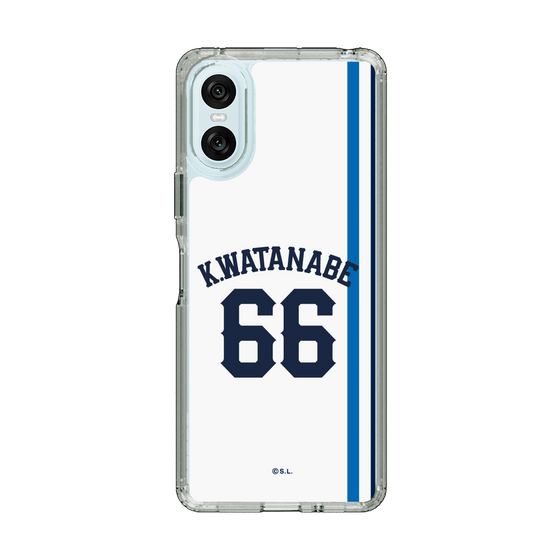 スリムプロテクションケース［ 埼玉西武ライオンズ- #66 WATANABE - ホーム ］