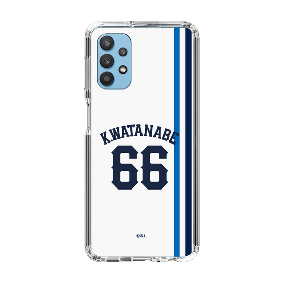 スリムプロテクションケース［ 埼玉西武ライオンズ- #66 WATANABE - ホーム ］