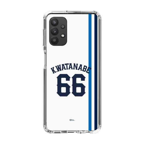 スリムプロテクションケース［ 埼玉西武ライオンズ- #66 WATANABE - ホーム ］