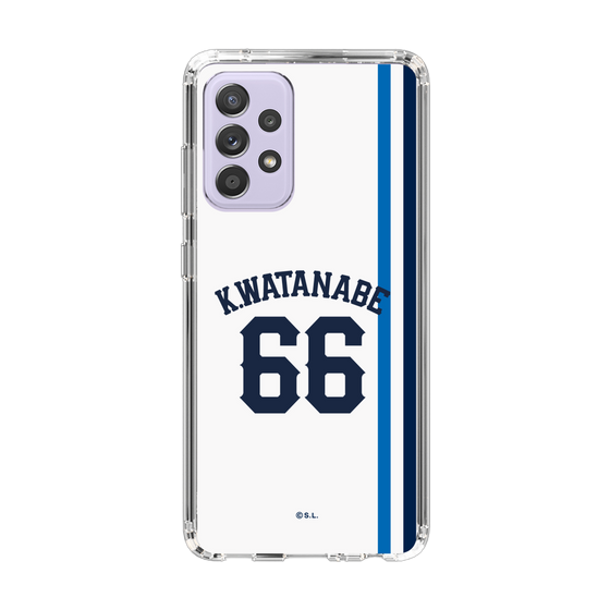 スリムプロテクションケース［ 埼玉西武ライオンズ- #66 WATANABE - ホーム ］