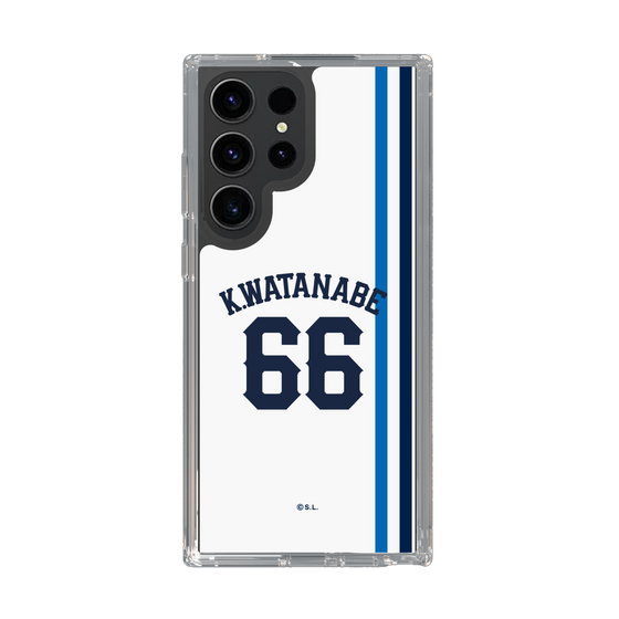 スリムプロテクションケース［ 埼玉西武ライオンズ- #66 WATANABE - ホーム ］