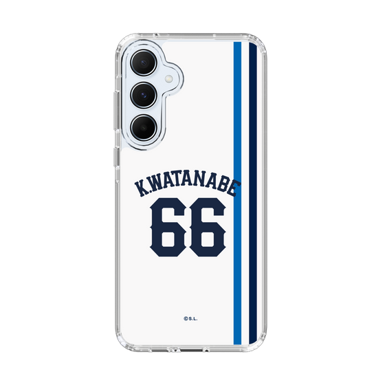 スリムプロテクションケース［ 埼玉西武ライオンズ- #66 WATANABE - ホーム ］