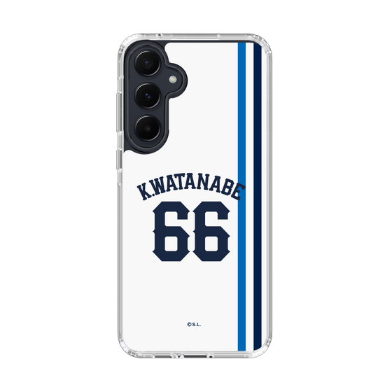 スリムプロテクションケース［ 埼玉西武ライオンズ- #66 WATANABE - ホーム ］