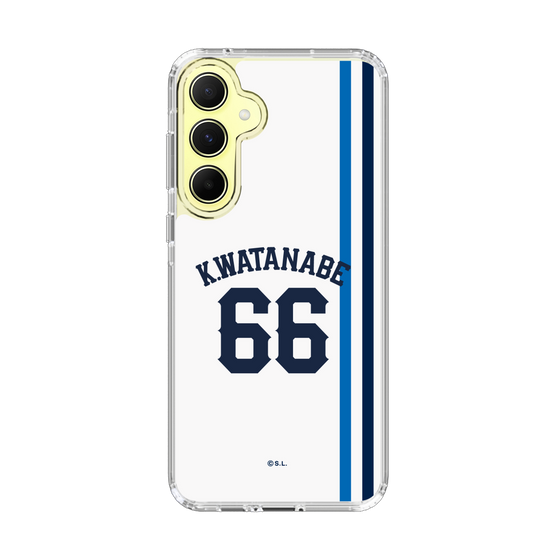 スリムプロテクションケース［ 埼玉西武ライオンズ- #66 WATANABE - ホーム ］