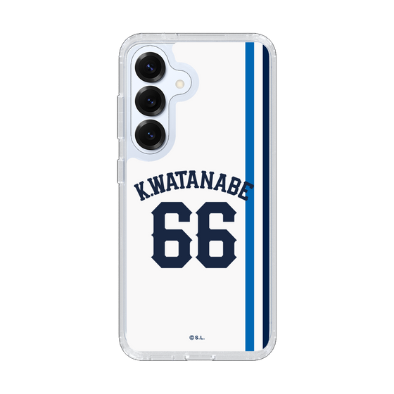 スリムプロテクションケース［ 埼玉西武ライオンズ- #66 WATANABE - ホーム ］