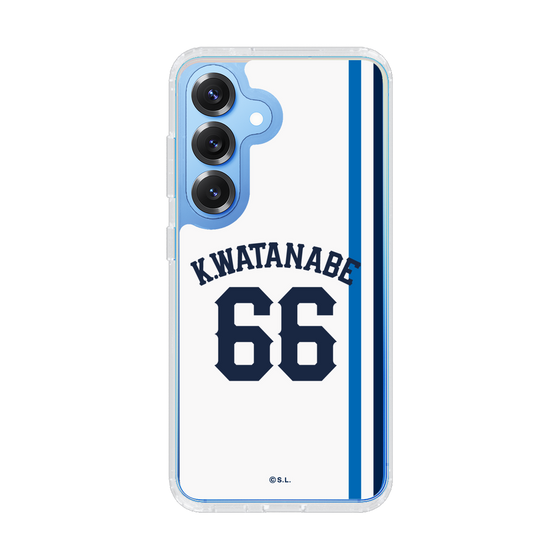 スリムプロテクションケース［ 埼玉西武ライオンズ- #66 WATANABE - ホーム ］
