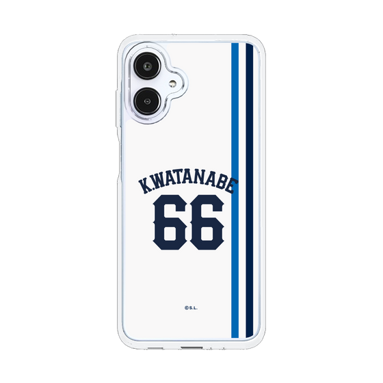 スリムプロテクションケース［ 埼玉西武ライオンズ- #66 WATANABE - ホーム ］