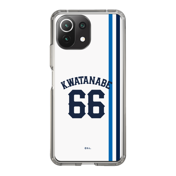 スリムプロテクションケース［ 埼玉西武ライオンズ- #66 WATANABE - ホーム ］