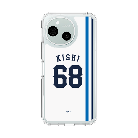 スリムプロテクションケース［ 埼玉西武ライオンズ- #68 KISHI - ホーム ］