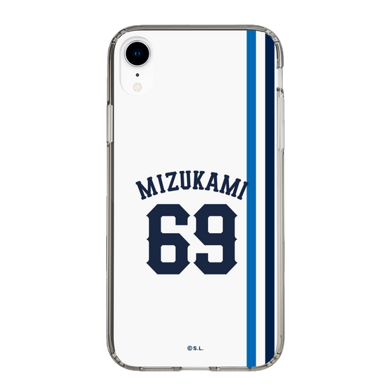 スリムプロテクションケース［ 埼玉西武ライオンズ- #69 MIZUKAMI - ホーム ］