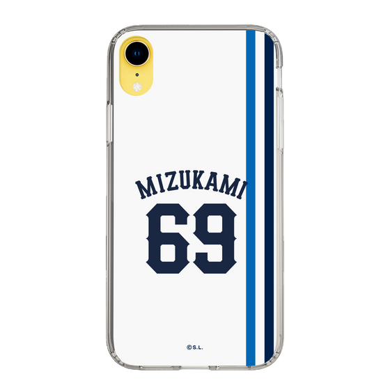 スリムプロテクションケース［ 埼玉西武ライオンズ- #69 MIZUKAMI - ホーム ］