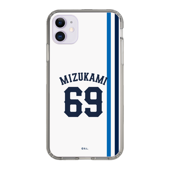 スリムプロテクションケース［ 埼玉西武ライオンズ- #69 MIZUKAMI - ホーム ］