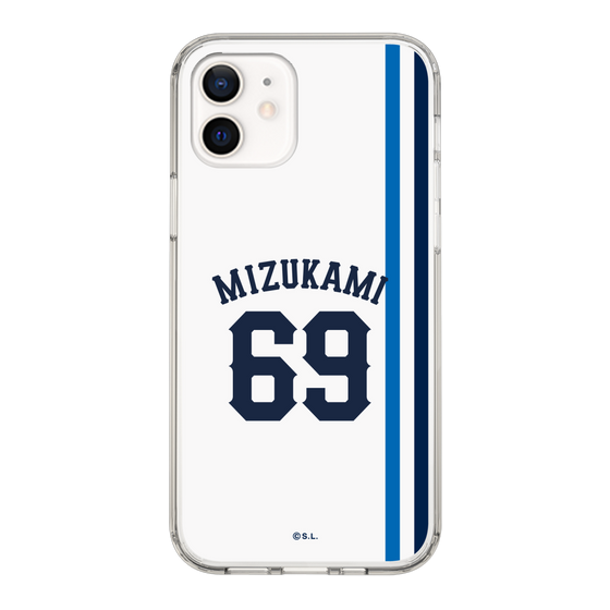 スリムプロテクションケース［ 埼玉西武ライオンズ- #69 MIZUKAMI - ホーム ］