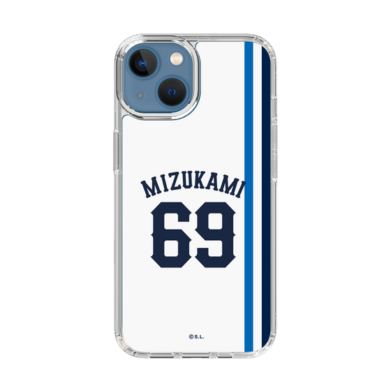 スリムプロテクションケース［ 埼玉西武ライオンズ- #69 MIZUKAMI - ホーム ］