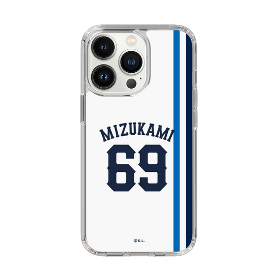 スリムプロテクションケース［ 埼玉西武ライオンズ- #69 MIZUKAMI - ホーム ］