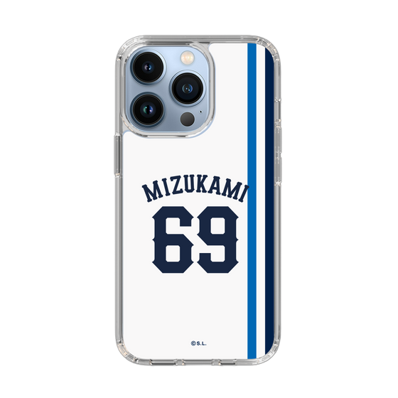 スリムプロテクションケース［ 埼玉西武ライオンズ- #69 MIZUKAMI - ホーム ］