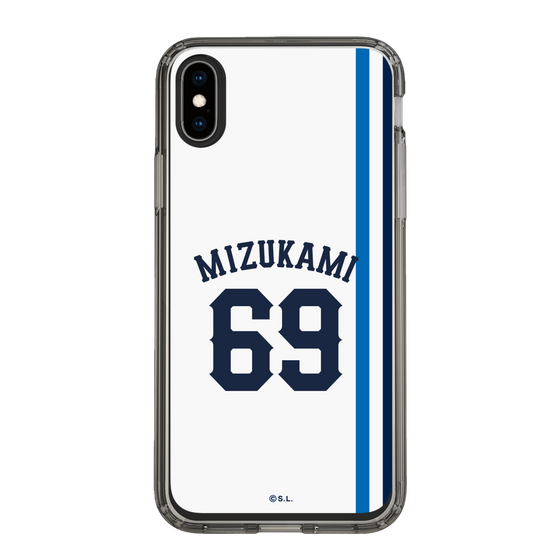 スリムプロテクションケース［ 埼玉西武ライオンズ- #69 MIZUKAMI - ホーム ］