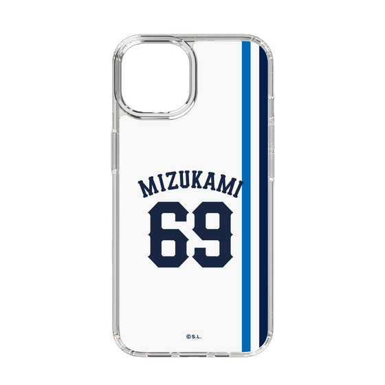 スリムプロテクションケース［ 埼玉西武ライオンズ- #69 MIZUKAMI - ホーム ］