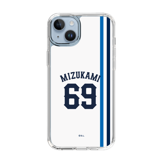 スリムプロテクションケース［ 埼玉西武ライオンズ- #69 MIZUKAMI - ホーム ］
