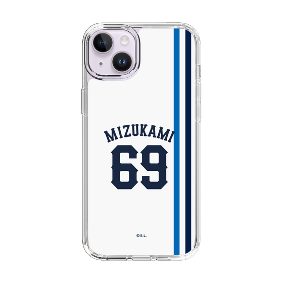 スリムプロテクションケース［ 埼玉西武ライオンズ- #69 MIZUKAMI - ホーム ］