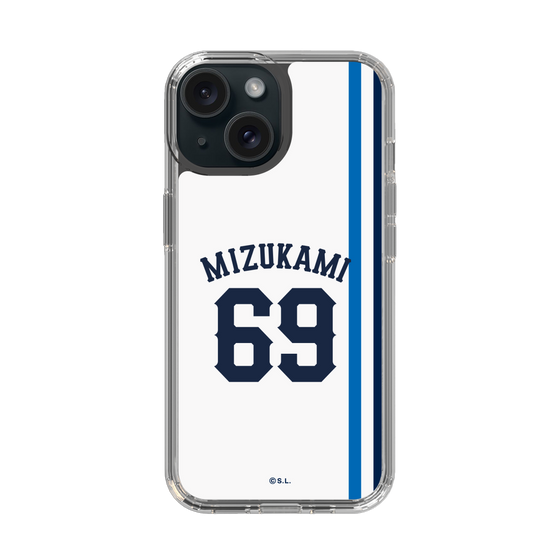 スリムプロテクションケース［ 埼玉西武ライオンズ- #69 MIZUKAMI - ホーム ］