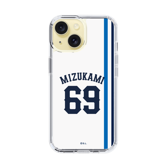 スリムプロテクションケース［ 埼玉西武ライオンズ- #69 MIZUKAMI - ホーム ］
