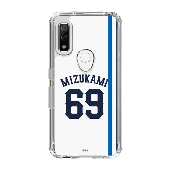 スリムプロテクションケース［ 埼玉西武ライオンズ- #69 MIZUKAMI - ホーム ］