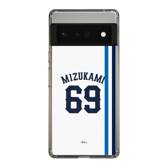 スリムプロテクションケース［ 埼玉西武ライオンズ- #69 MIZUKAMI - ホーム ］