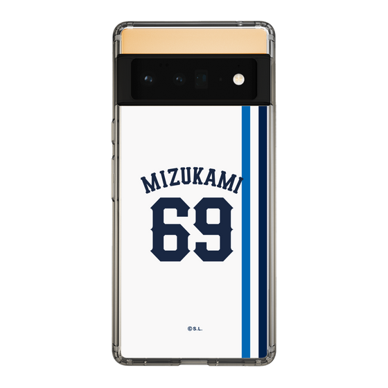スリムプロテクションケース［ 埼玉西武ライオンズ- #69 MIZUKAMI - ホーム ］