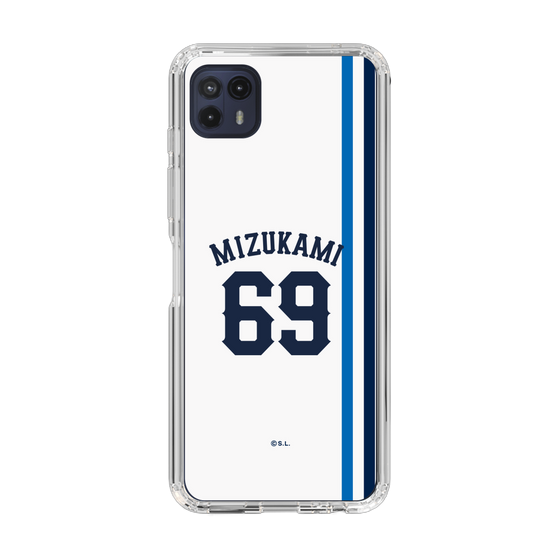 スリムプロテクションケース［ 埼玉西武ライオンズ- #69 MIZUKAMI - ホーム ］