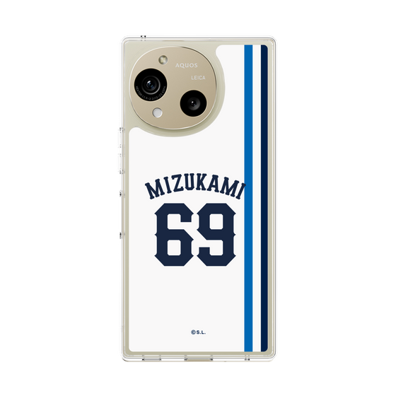 スリムプロテクションケース［ 埼玉西武ライオンズ- #69 MIZUKAMI - ホーム ］