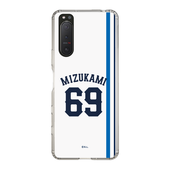 スリムプロテクションケース［ 埼玉西武ライオンズ- #69 MIZUKAMI - ホーム ］