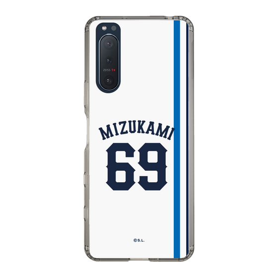 スリムプロテクションケース［ 埼玉西武ライオンズ- #69 MIZUKAMI - ホーム ］