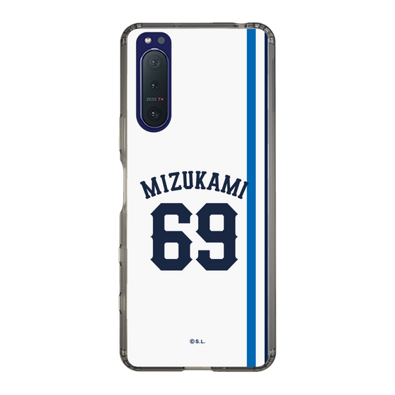 スリムプロテクションケース［ 埼玉西武ライオンズ- #69 MIZUKAMI - ホーム ］