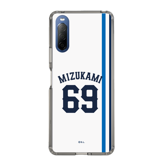 スリムプロテクションケース［ 埼玉西武ライオンズ- #69 MIZUKAMI - ホーム ］