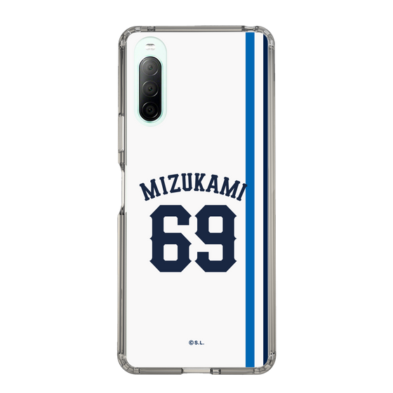 スリムプロテクションケース［ 埼玉西武ライオンズ- #69 MIZUKAMI - ホーム ］