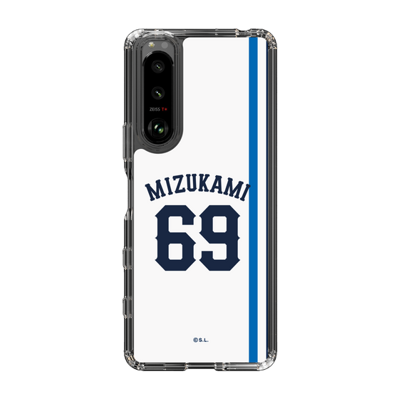 スリムプロテクションケース［ 埼玉西武ライオンズ- #69 MIZUKAMI - ホーム ］