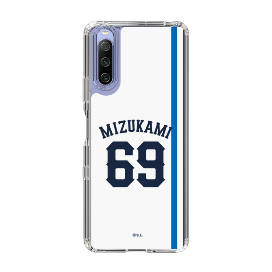 スリムプロテクションケース［ 埼玉西武ライオンズ- #69 MIZUKAMI - ホーム ］