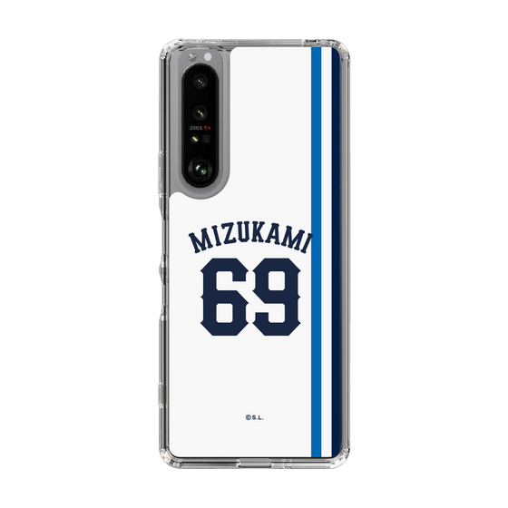 スリムプロテクションケース［ 埼玉西武ライオンズ- #69 MIZUKAMI - ホーム ］