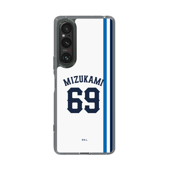 スリムプロテクションケース［ 埼玉西武ライオンズ- #69 MIZUKAMI - ホーム ］