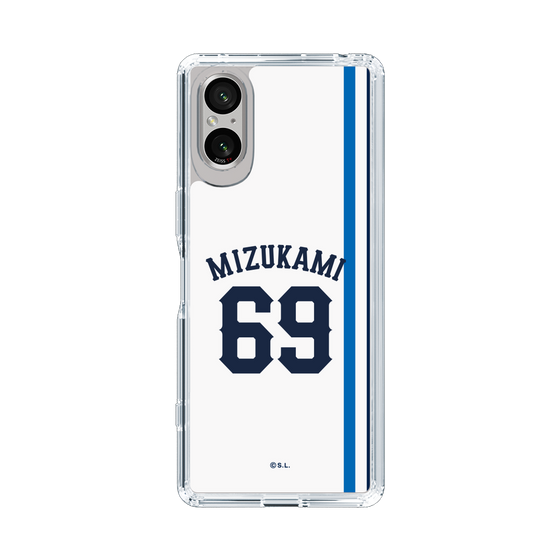 スリムプロテクションケース［ 埼玉西武ライオンズ- #69 MIZUKAMI - ホーム ］