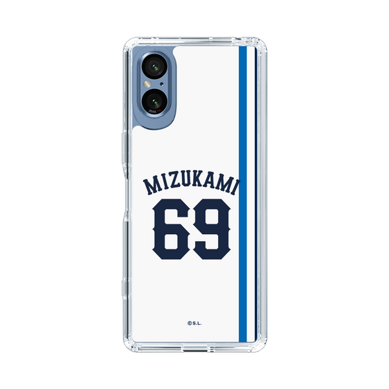 スリムプロテクションケース［ 埼玉西武ライオンズ- #69 MIZUKAMI - ホーム ］