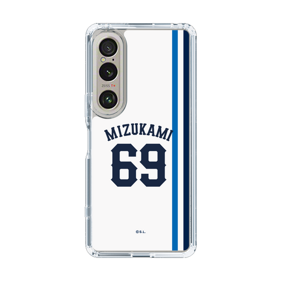 スリムプロテクションケース［ 埼玉西武ライオンズ- #69 MIZUKAMI - ホーム ］