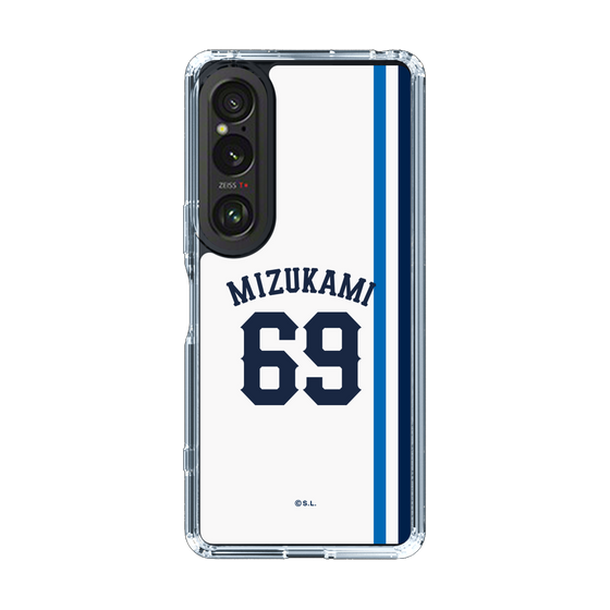 スリムプロテクションケース［ 埼玉西武ライオンズ- #69 MIZUKAMI - ホーム ］