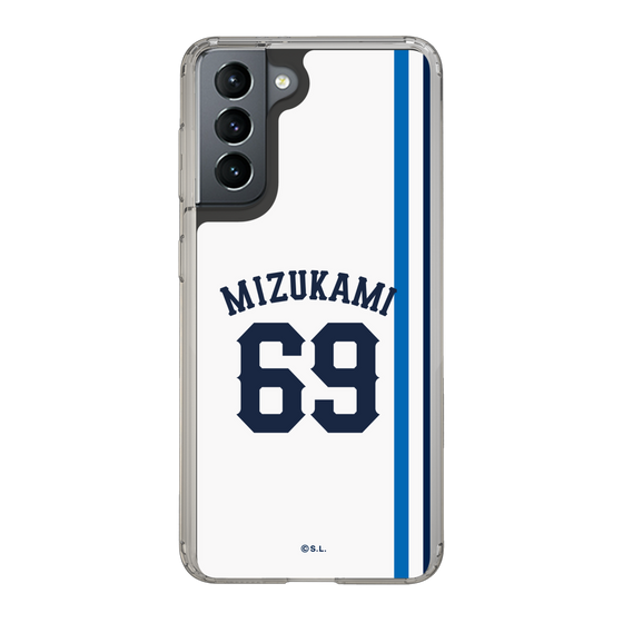 スリムプロテクションケース［ 埼玉西武ライオンズ- #69 MIZUKAMI - ホーム ］