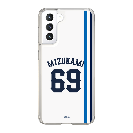 スリムプロテクションケース［ 埼玉西武ライオンズ- #69 MIZUKAMI - ホーム ］