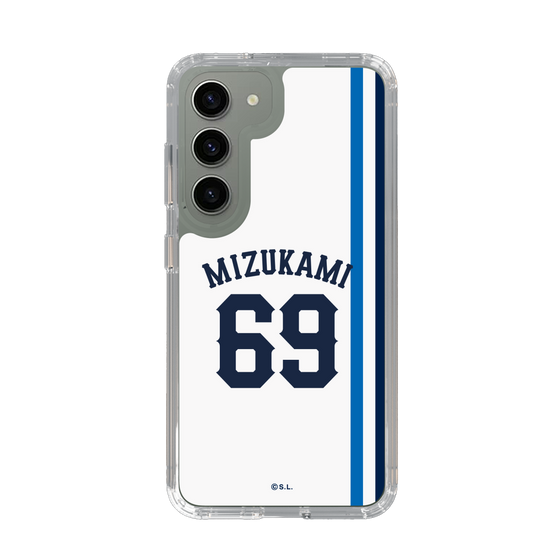 スリムプロテクションケース［ 埼玉西武ライオンズ- #69 MIZUKAMI - ホーム ］