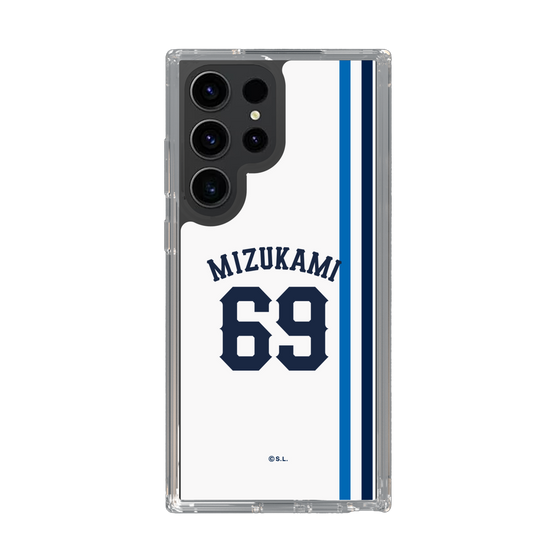 スリムプロテクションケース［ 埼玉西武ライオンズ- #69 MIZUKAMI - ホーム ］