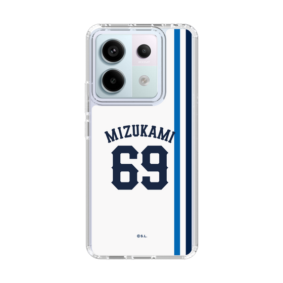 スリムプロテクションケース［ 埼玉西武ライオンズ- #69 MIZUKAMI - ホーム ］
